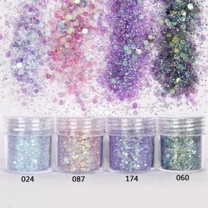 Glitter Set Purple New